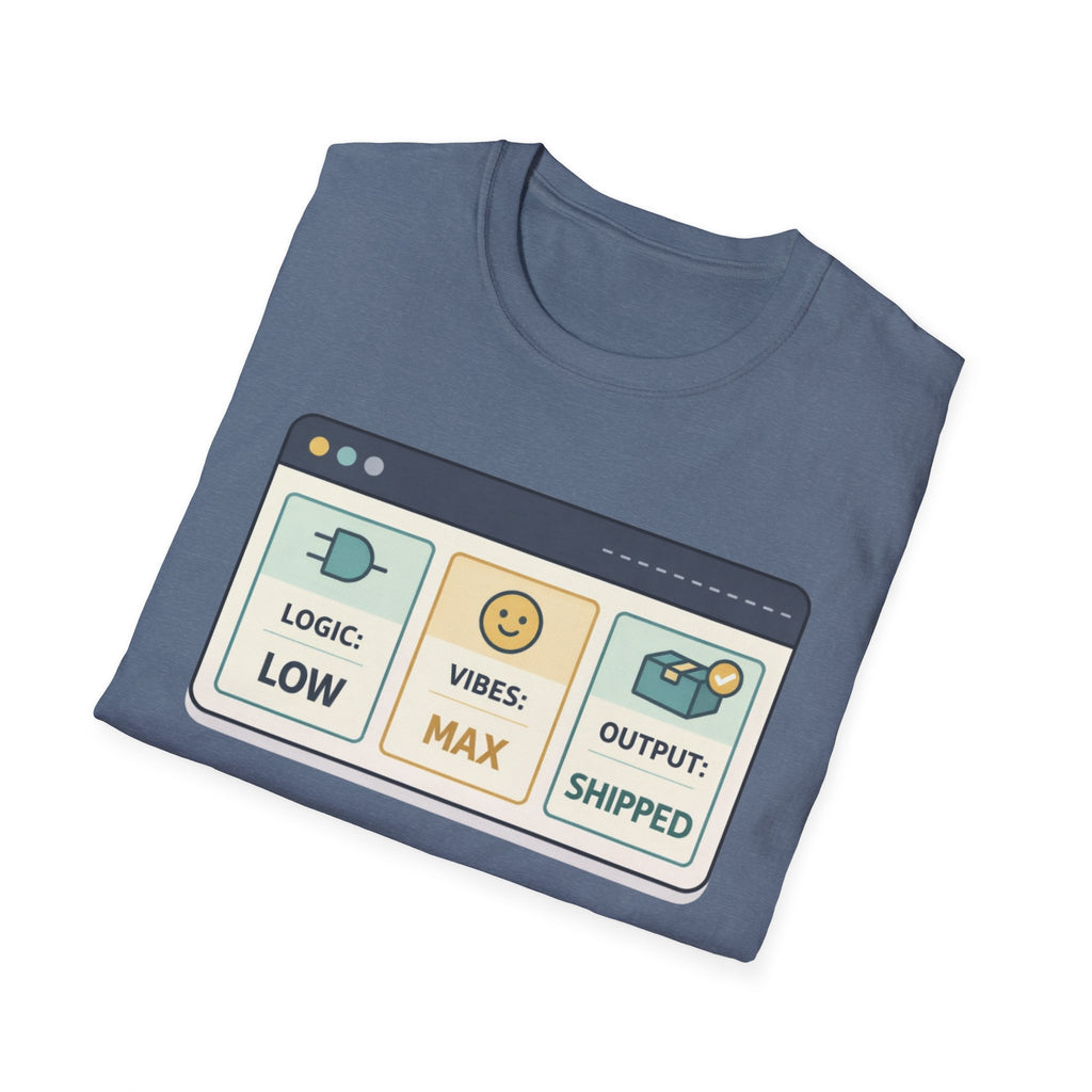 Logic: Low / Vibes: Max T-Shirt