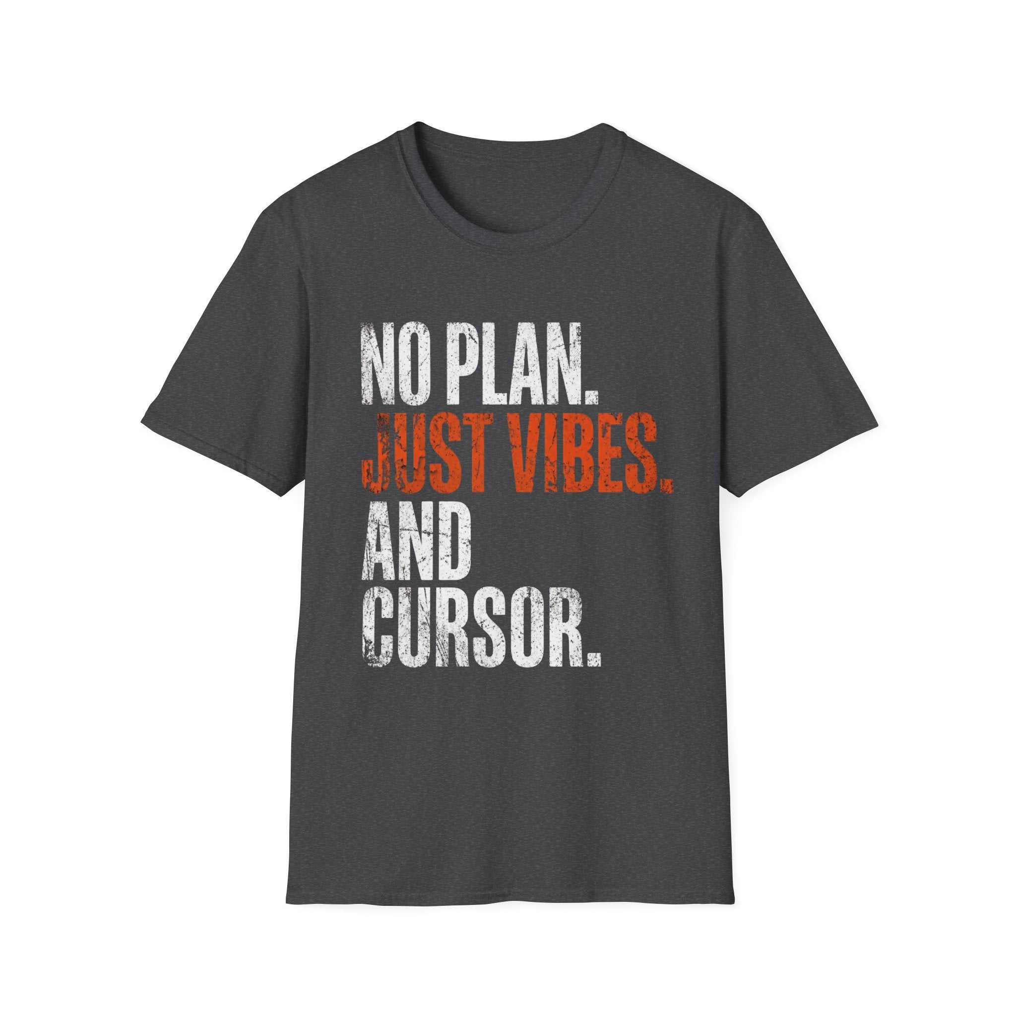 Vibes and Cursor - Grunge T-Shirt