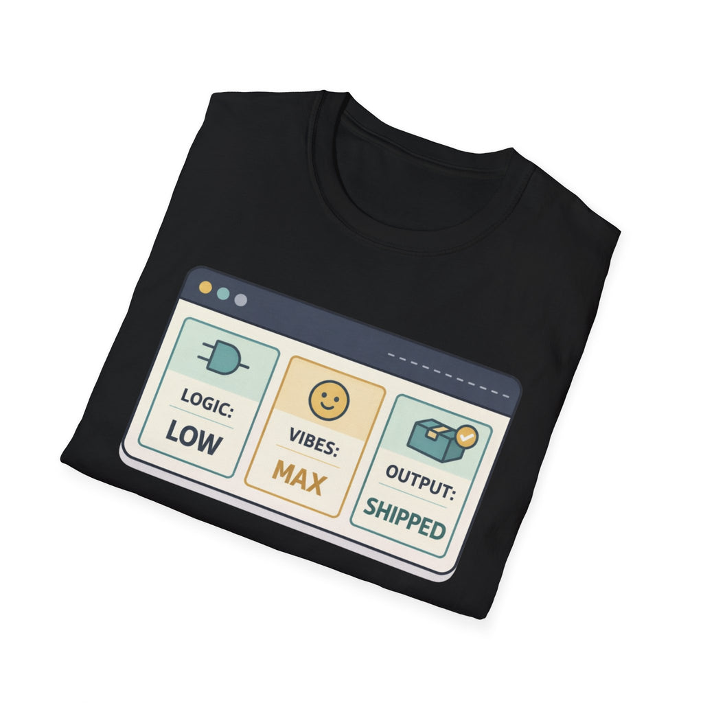 Logic: Low / Vibes: Max T-Shirt