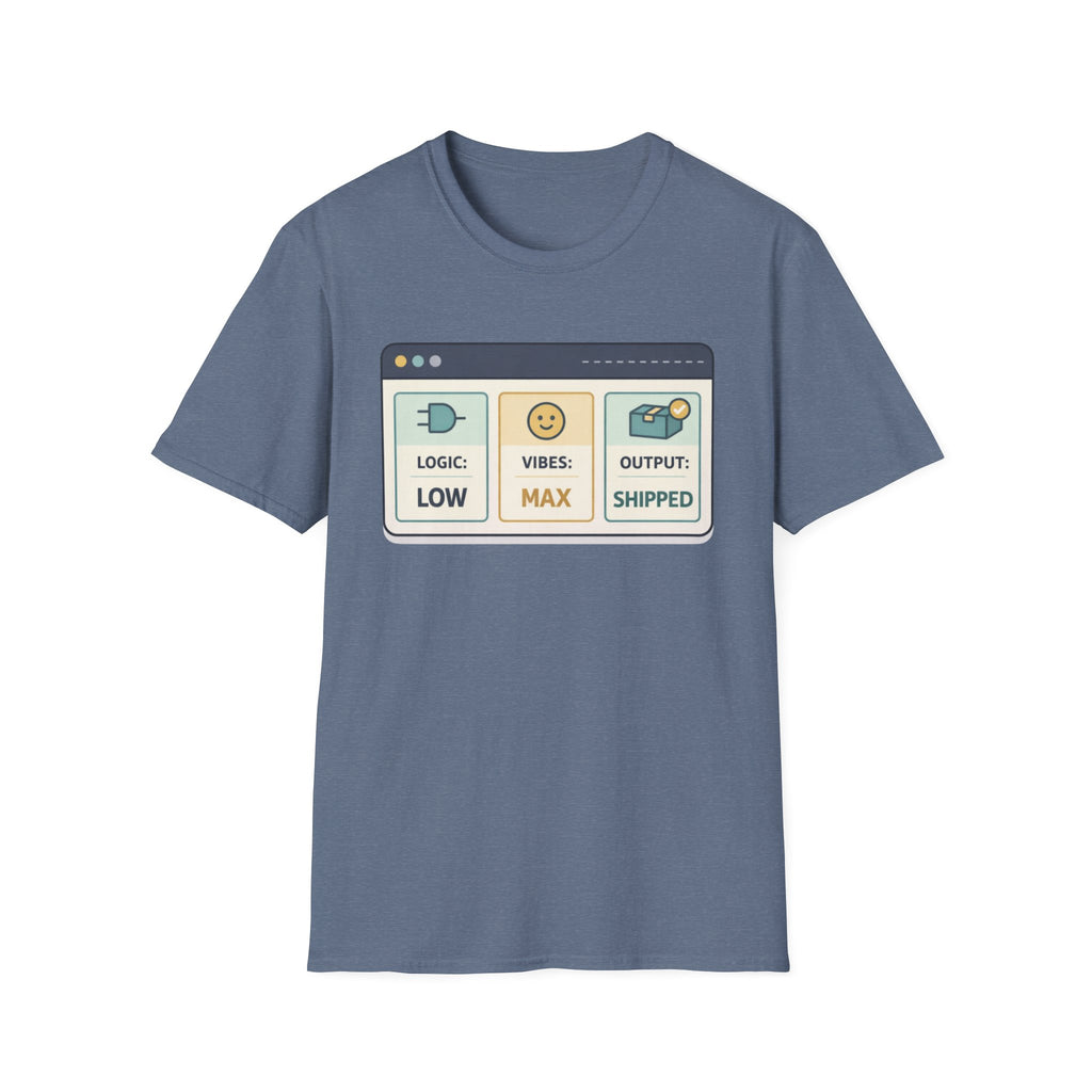 Logic: Low / Vibes: Max T-Shirt