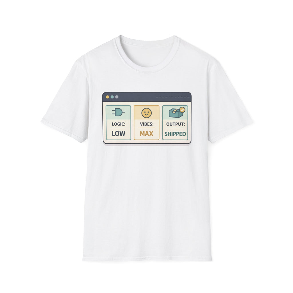 Logic: Low / Vibes: Max T-Shirt