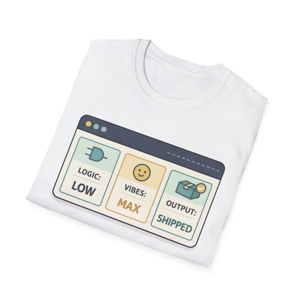 Logic: Low / Vibes: Max T-Shirt