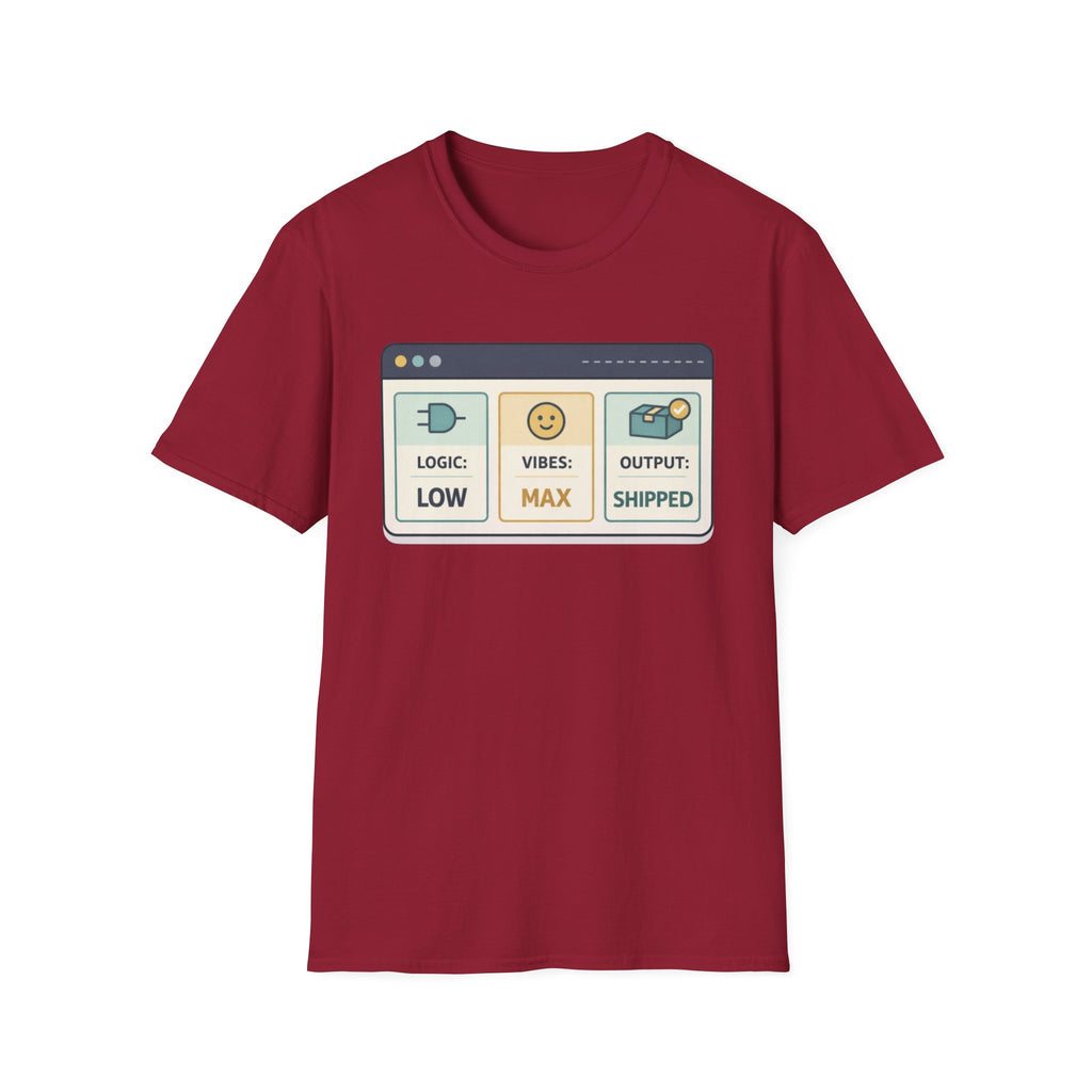 Logic: Low / Vibes: Max T-Shirt